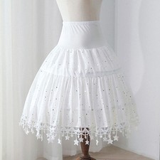 Jupon à volants en crinoline