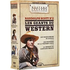 Les géants du western : randolph scott n° 2 - coffret 3 films (DVD) Fritz Lang