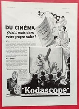 Publicité de presse 1937