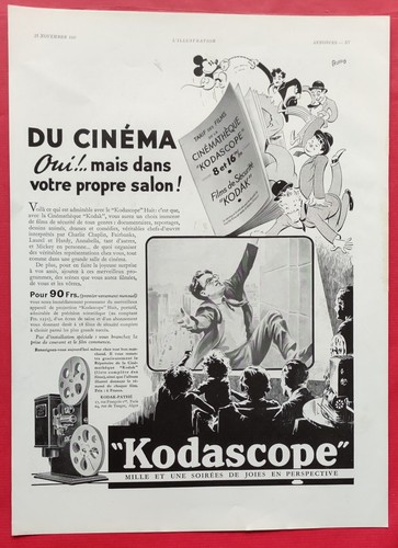 Publicité presse 1937 - publicité, de