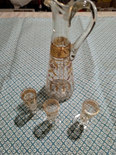 Pichet verres liqueur - verres,