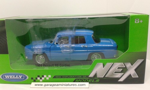 Gordini renault bleue welly - bleue,