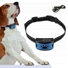 🐾 Collier Anti-Aboiement Chien Rechargeable 7 Niveaux Sensibilité USB NEUF