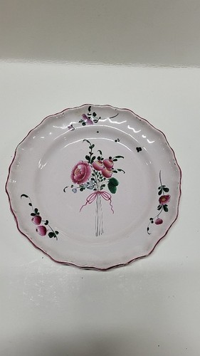Assiette ancienne bouquet - ancienne, de
