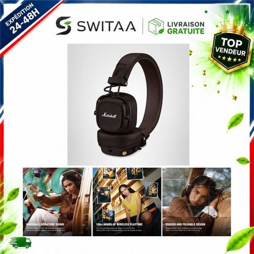 Casque bluetooth marshall - casque,