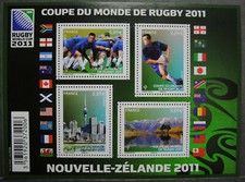 France Année 2011 Feuillet N° F4576 Neuf ** Coupe du Monde de Rugby