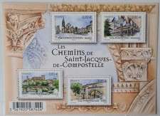 France feuillet F4838 Saint Jacques de Compostelle Neuf** 2014