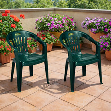 2 Pcs Chaise de jardin chaise