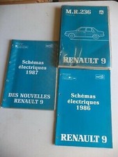 n°rn33 lot catalogue renault 9 mr236