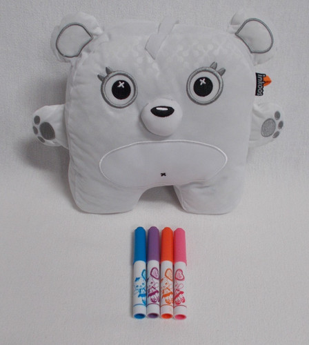 Inkoos large white plush - white, 10"