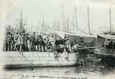 Carte MARSEILLE La Pêche dans