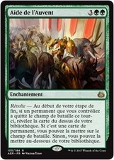 MTG Magic AER - Aid from the Cowl/Aide de l'Auvent, French/VF