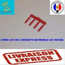 lot de 4 rockets corgi