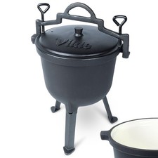 Chaudron en fonte émaillée