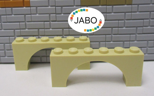 Lego 3307 arc 1x6x2 - 2x,