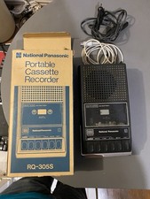 Portable cassette Lecteur K7 recorder national Panasonic RQ-305S vintage