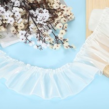 Ruban Dentelle Plissée