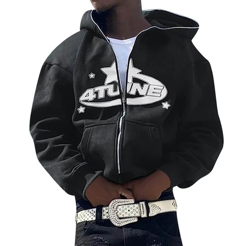 Sweat capuche zippé homme - sweat, à