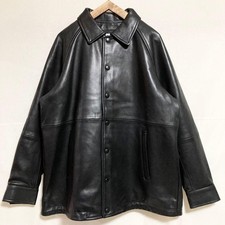 Taille 3 BRUNABOINNE Cuir Coach Veste Utilisé