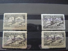 ALGERIE COLIS POSTAUX N° 83 A