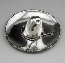 Chapeau mexicain en argent