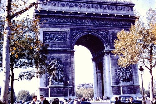 1950s arc triomphe paris - 1950s,
