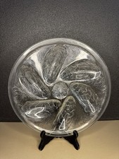 Lot de 6 assiettes à huîtres