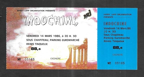 Rare ticket billet de - /,