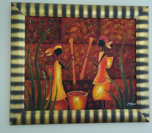 Superbe tableau contemporain - tableau,