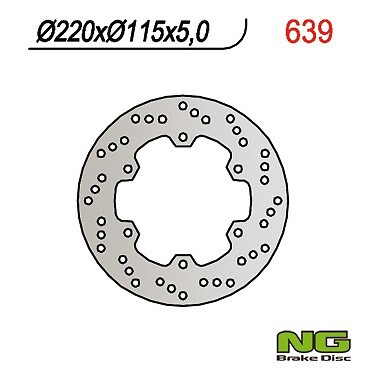 Plaque frein arriere - ng,