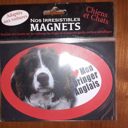 Magnet chien aime mon - magnet,