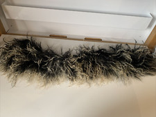 Col Fausse Fourrure amovible 60 cm Pour Manteau Parka Veste pour bouton