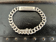 Ancienne gourmette NADINE