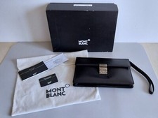 MONTBLANC Meisterstück ref 35795 - Sac pochette  Sacoche cuir avec  ses papiers