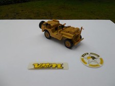 SOLIDO MILITAIRE VEREM JEEP SAS COULEUR SABLE ARTICLE NEUF SANS BOITE.