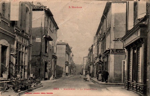 Cpa mazères la grand - cpa,