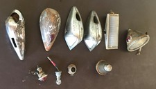 Lot Feu De Voiture Ancienne Anciens Tractions Phare Catadioptre