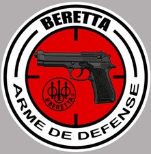 STICKER BERETTA PISTOLET