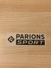 Flocage Sponsor officiel PARIONS SPORT L1 OM home 2021-2022 vendeur pro