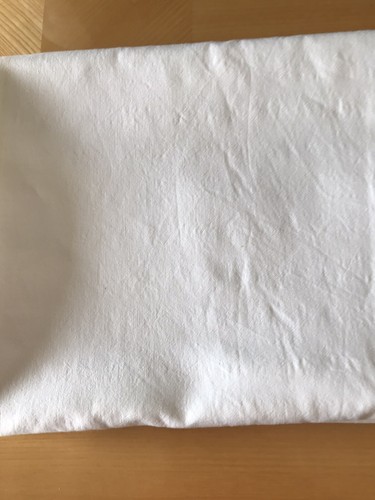 Paire drap plat ancien - paire,