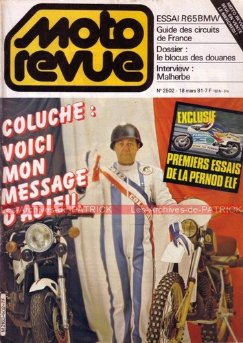 Moto revue 2502 bmw r65 - moto,