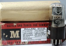 ECC33 Mullard NOS ''D'' Getter
