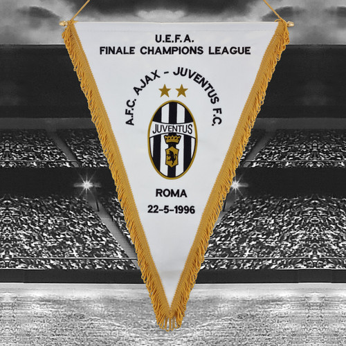 Fanion brodé juventus ajax - juventus, v