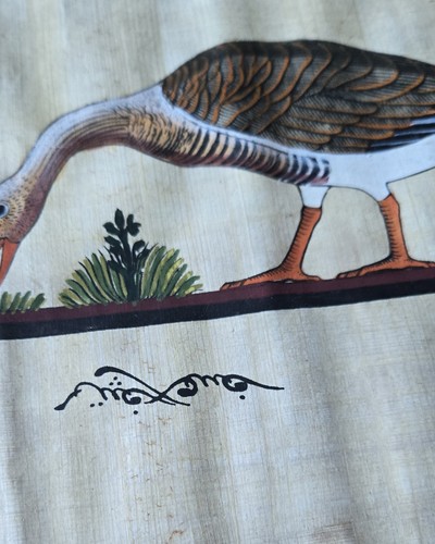 Grand papyrus égyptien