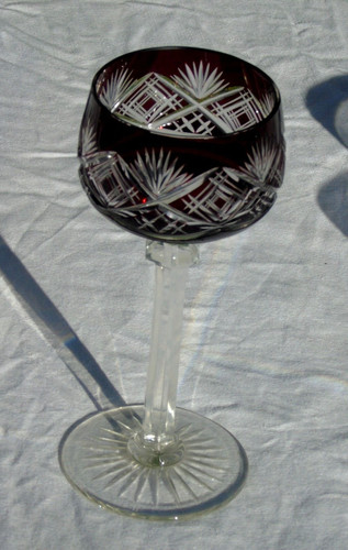 Verre cristal doublé - en, doublé,