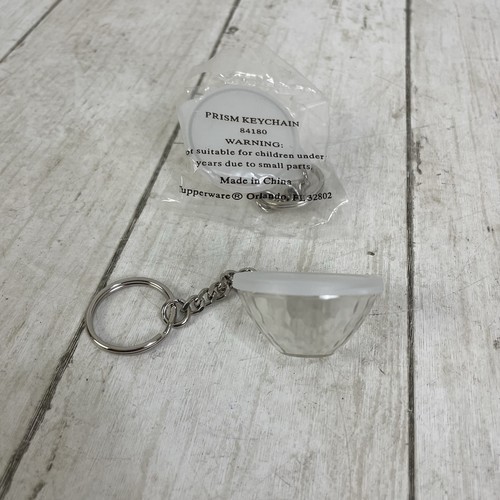 Vintage tupperware key chain - key,