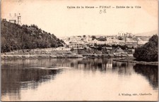 *70585 cpa 08 Fumay - entrée de la Ville