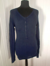 Robe pull bleu marine laine