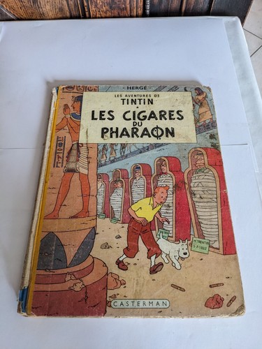 Tintin les cigares - du, pharaon