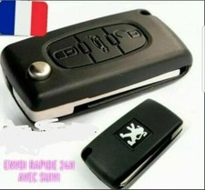 Plip cle coque boitier peugeot - boitier,